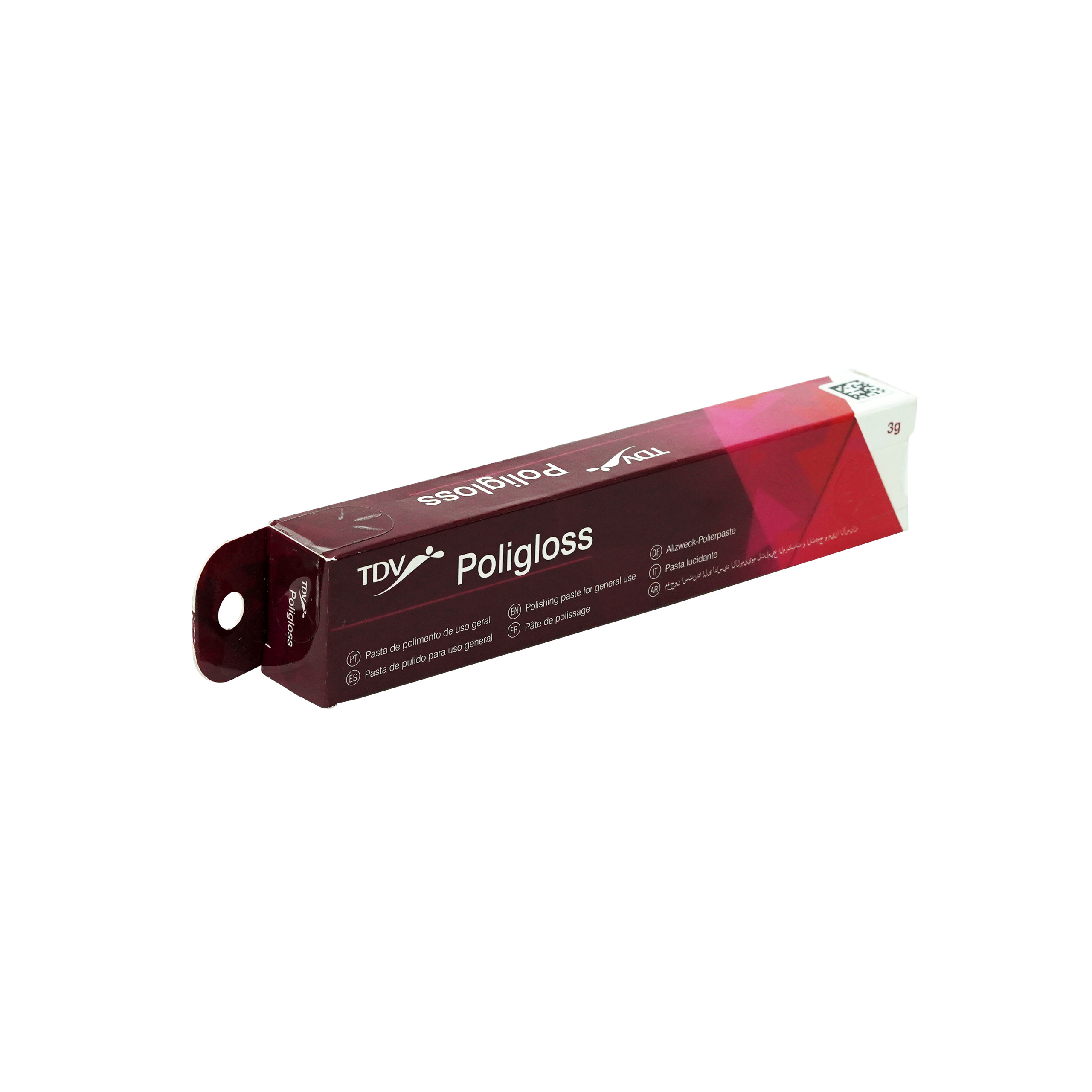 TDV Poligloss Dental Polishing Paste Syringe 3g